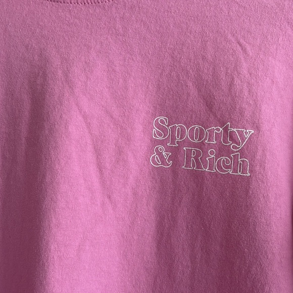 SOLD ** Sporty&Rich Long sleeve top. - Picture 2 of 4